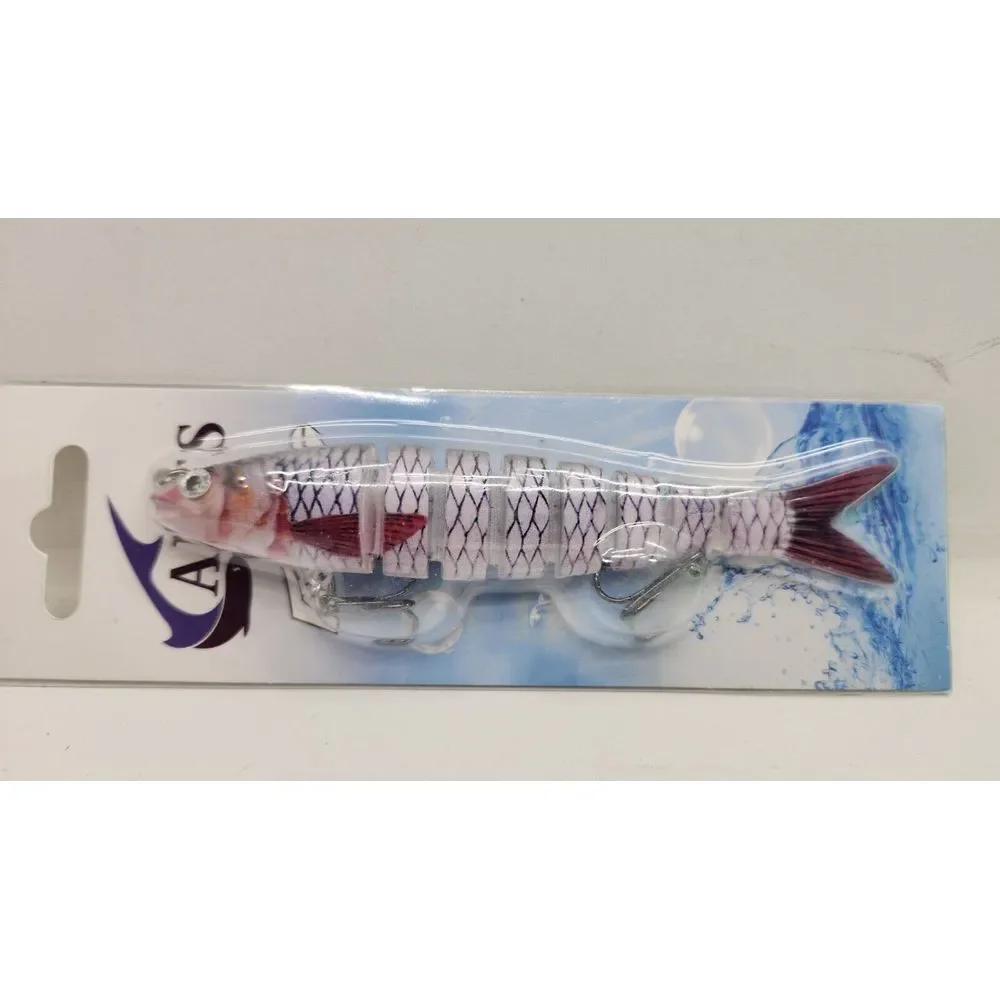 8 Section Multi‎ Jointed Swim Bait Light Purple